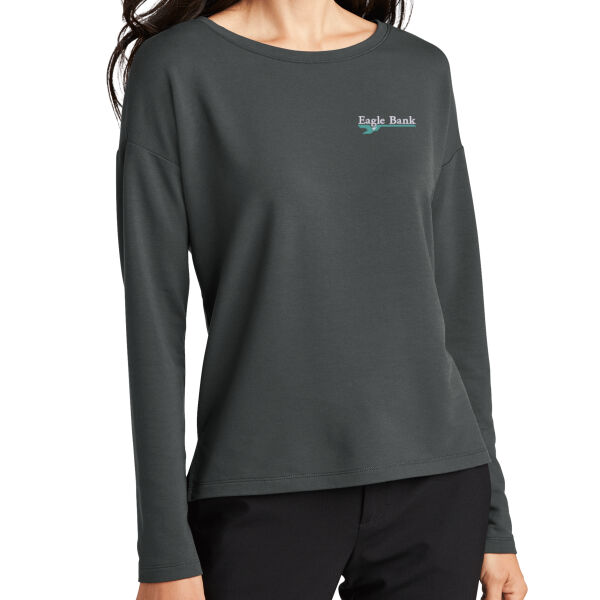 Eagle Bank - Women's Stretch Drop Shoulder Pullover Thumbnail