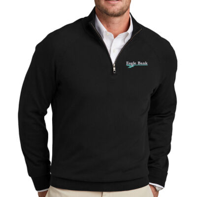Eagle Bank - Cotton Stretch 1/4 Zip Sweater Thumbnail