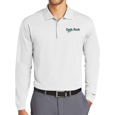 Eagle Bank - Long Sleeve Dri FIT Stretch Tech Polo Thumbnail