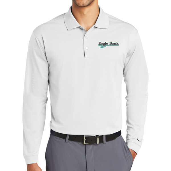 Eagle Bank - Long Sleeve Dri FIT Stretch Tech Polo Thumbnail