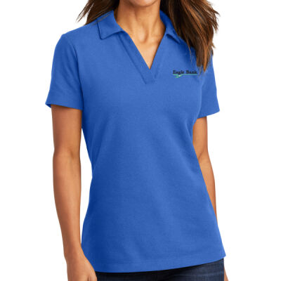 Eagle Bank - Ladies C Free  Cotton Blend Pique Polo Thumbnail