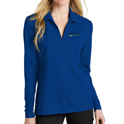 Eagle Bank - Ladies Dri FIT Micro Pique 2.0 Long Sleeve Polo Thumbnail