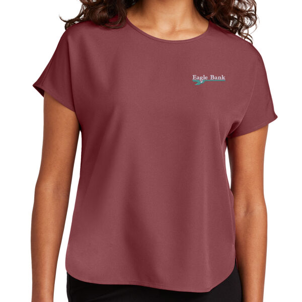 Eagle Bank - Women's Stretch Crepe Crew Thumbnail