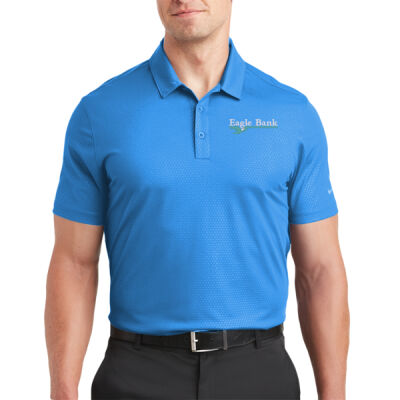 Eagle Bank - Dri FIT Embossed Tri Blade Polo Thumbnail